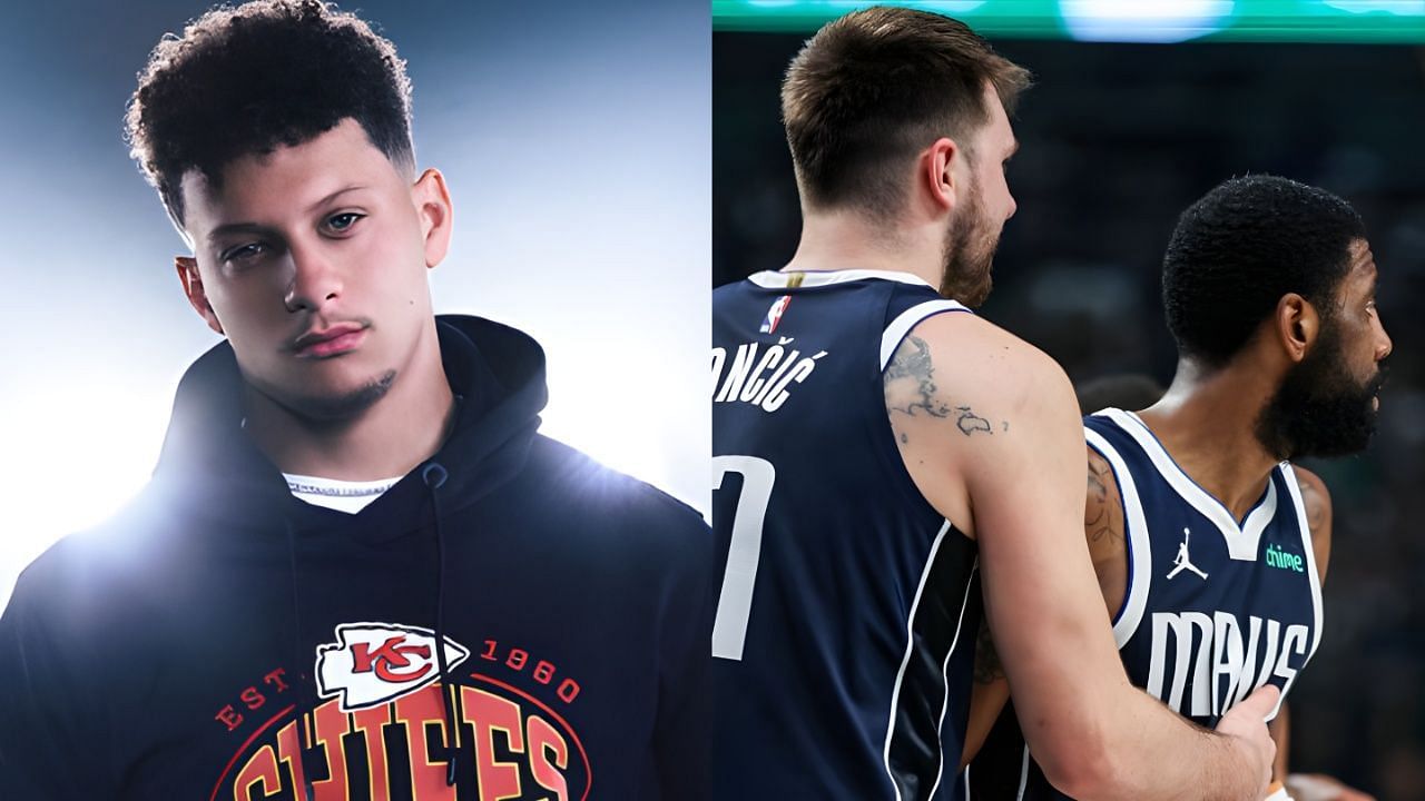 Patrick Mahomes hype up Dallas faithful in pre Finals video [Pic Credit: Mahomes Ig handle and Mavs X handle]