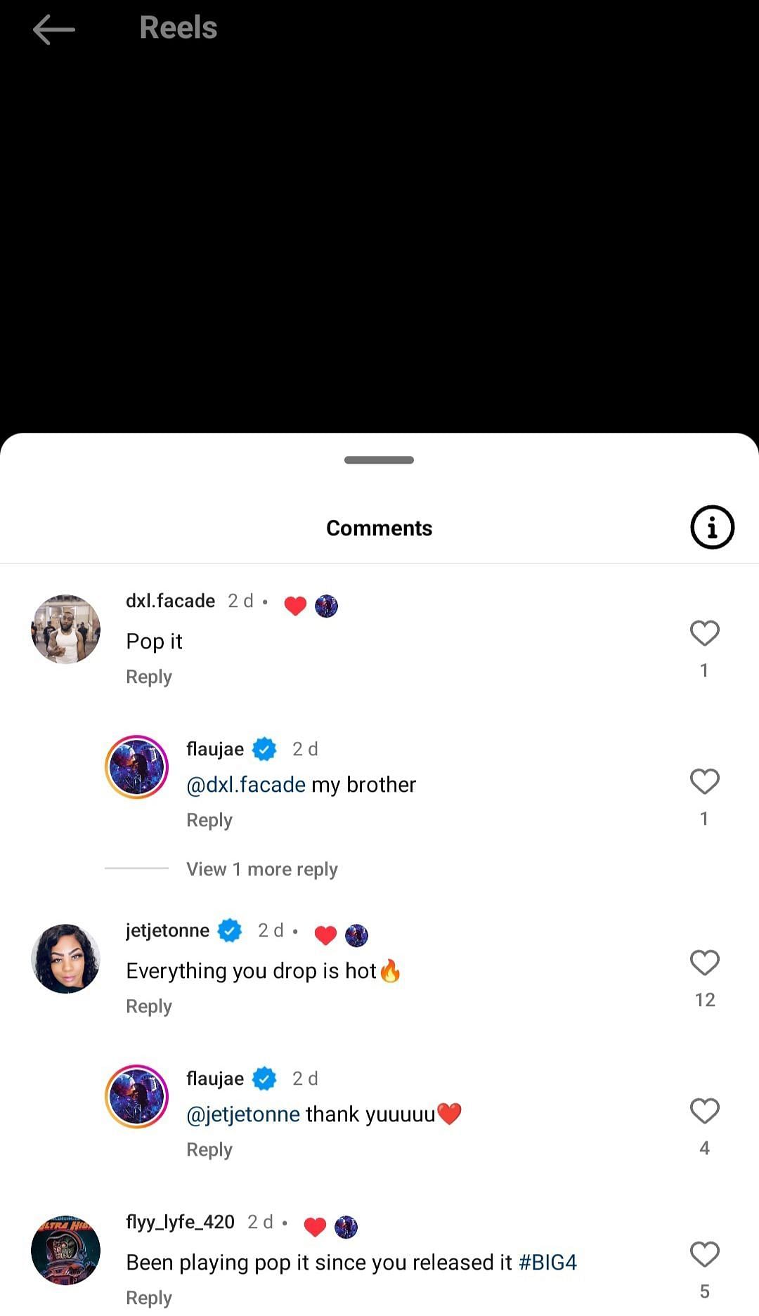 Johnson&#039;s IG comment section