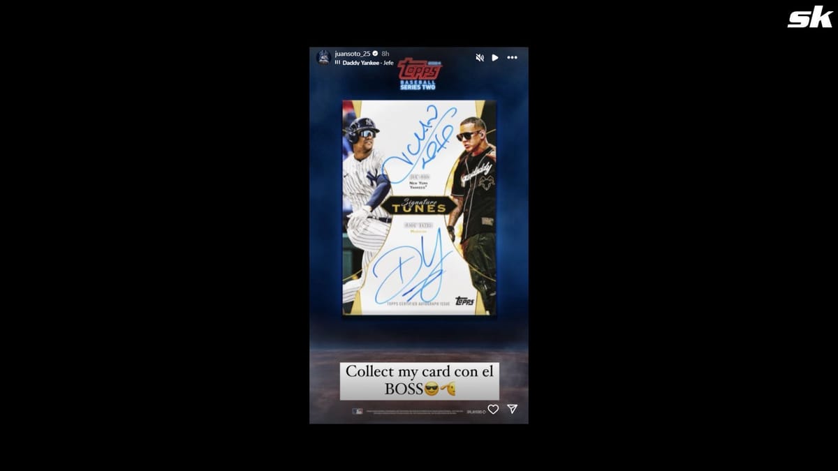 In Photo: Juan Soto shares his exclusive Topps Card featuring Puerto ...