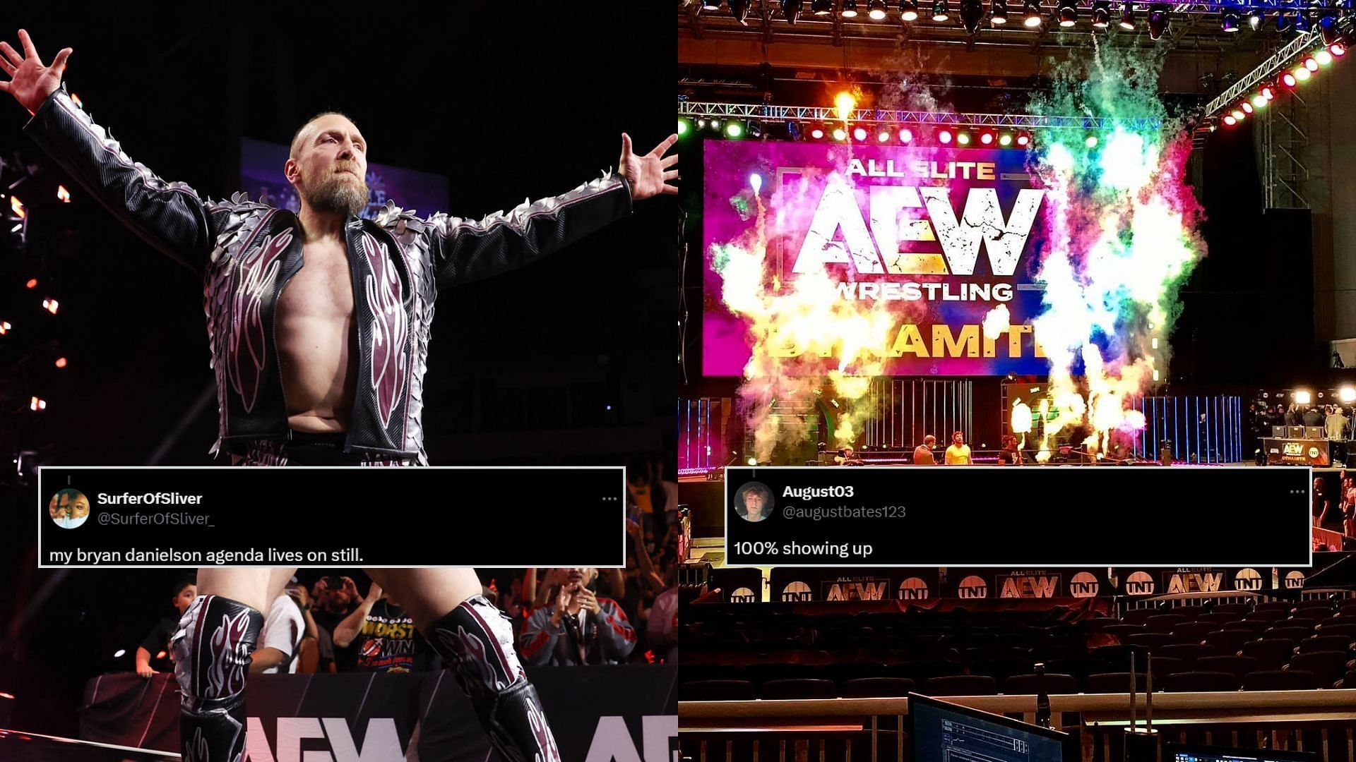 AEW Dynamite is the weekly Wednesday show of the promotion [Photo courtesy of AEW