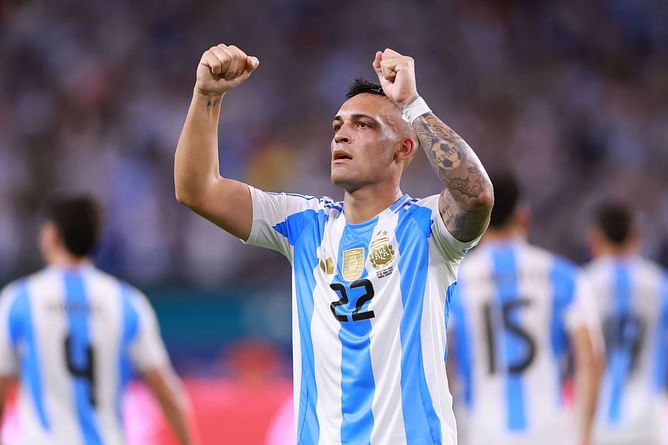 Lautaro Martinez explains goal celebration tribute to Lionel Messi in Argentina’s 2-0 Copa America 2024 win against Peru