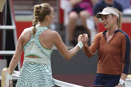 Donna Vekic after losing the Berlin 2023 final. 