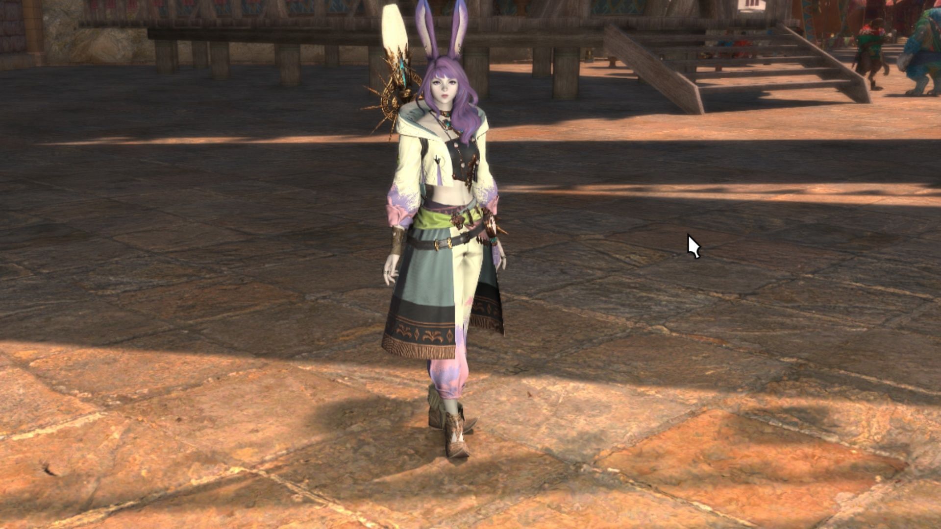 The Level 99 gear we got access to during this preview - the Pictomancer gear is amazing (Image via Square Enix)