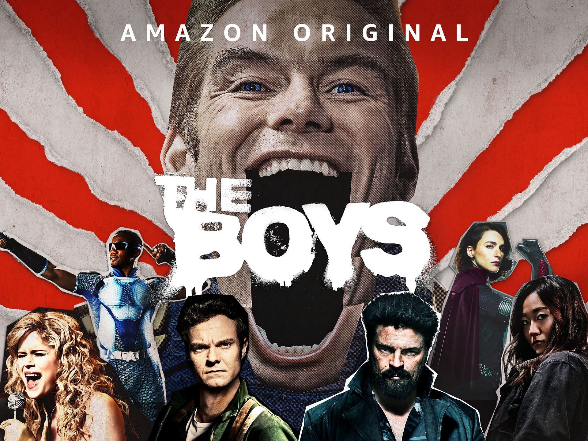 The Boys airs exclusively on Prime Video. (Image via Amazon)