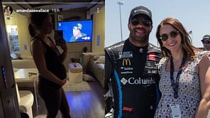 “I should take more pics of my bump” - Bubba Wallace’s wife Amanda embraces her pregnancy in a new IG story