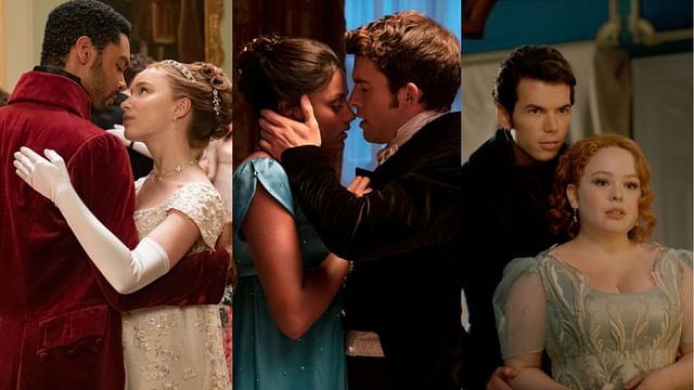 Top 10 Bridgerton couples (Images via Netflix)