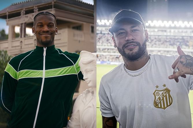 Watch: Jimmy Butler and Brazilian soccer star Neymar duel in poker for $174,000 hand