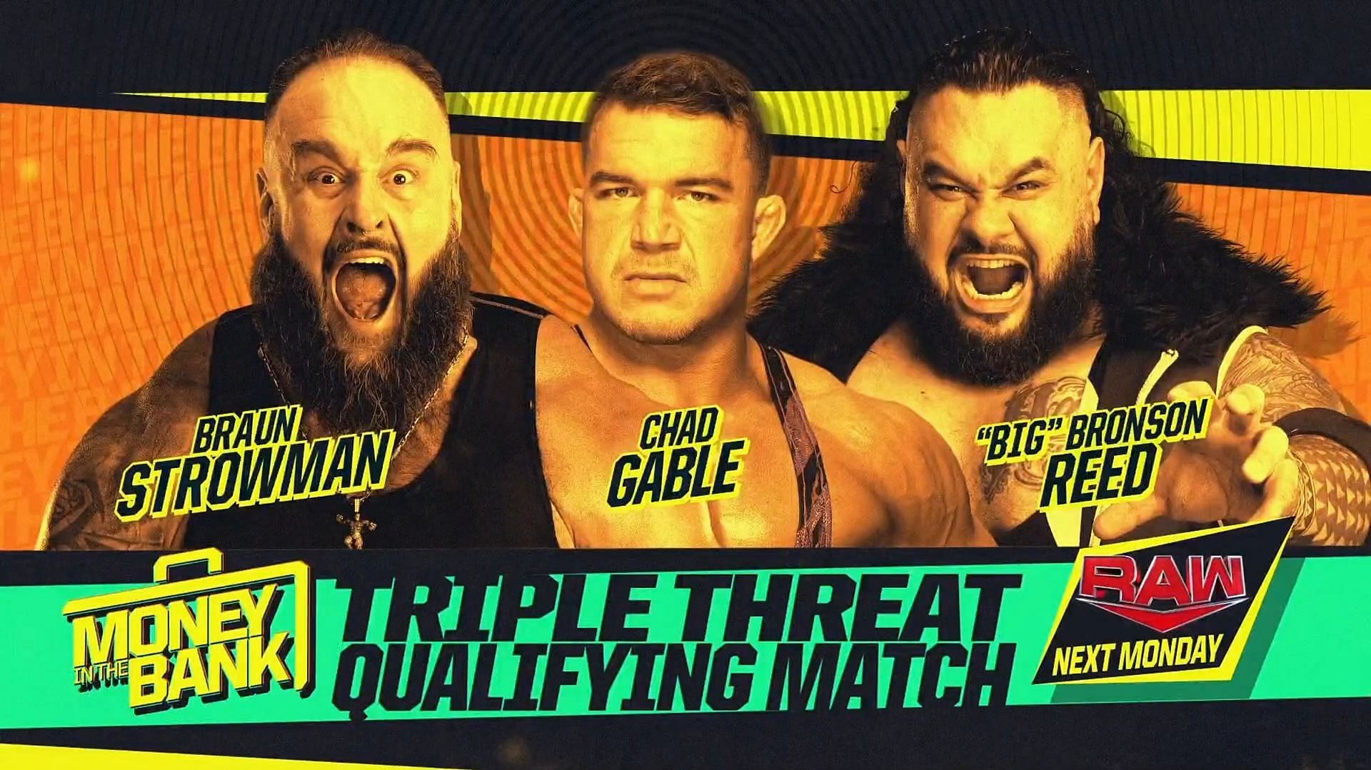 Braun Strowman, Chad Gable, Bronson Reed