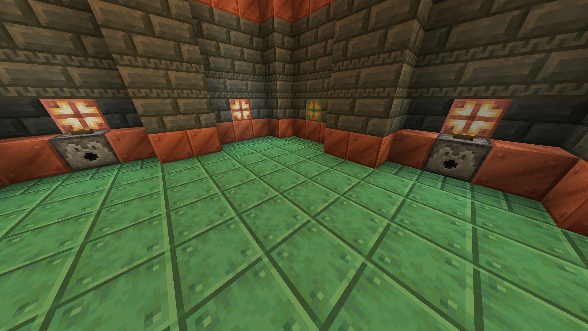 Dispensers don&#039;t have the best loot in trial chambers, but they&#039;re lootable all the same (Image via Mojang)