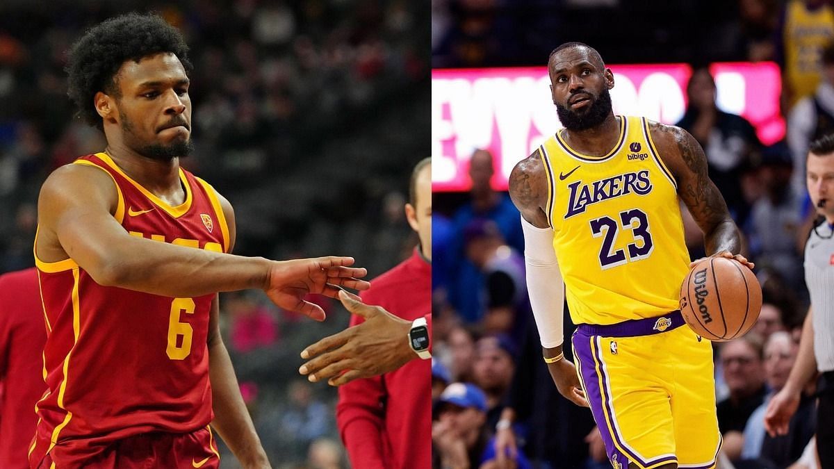 "Bronny Going 17th": Fans Predict Potential Landing Spot For LeBron ...