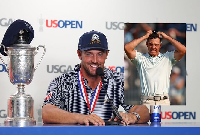 Bryson DeChambeau gives his take on Rory McIlroy’s dramatic reaction to the US Open loss - “Everybody has their own coping mechanism”