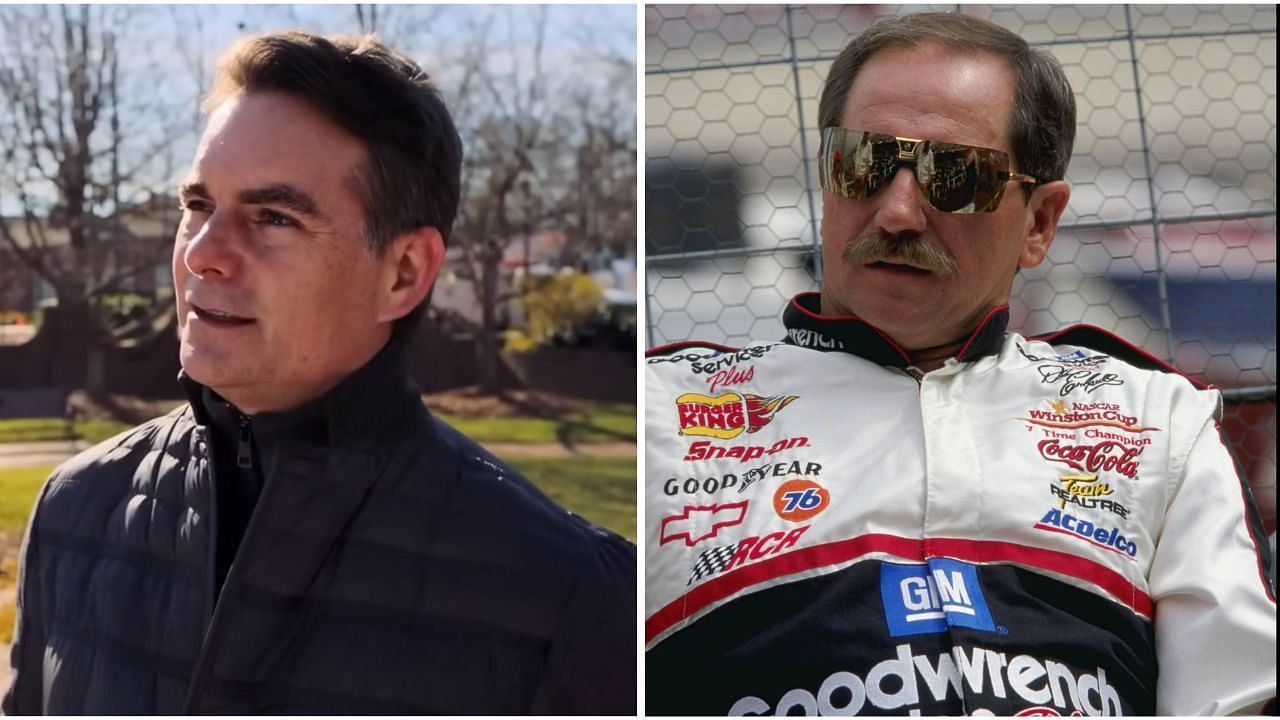 The time when Jeff Gordon visited Dale Earnhardt
