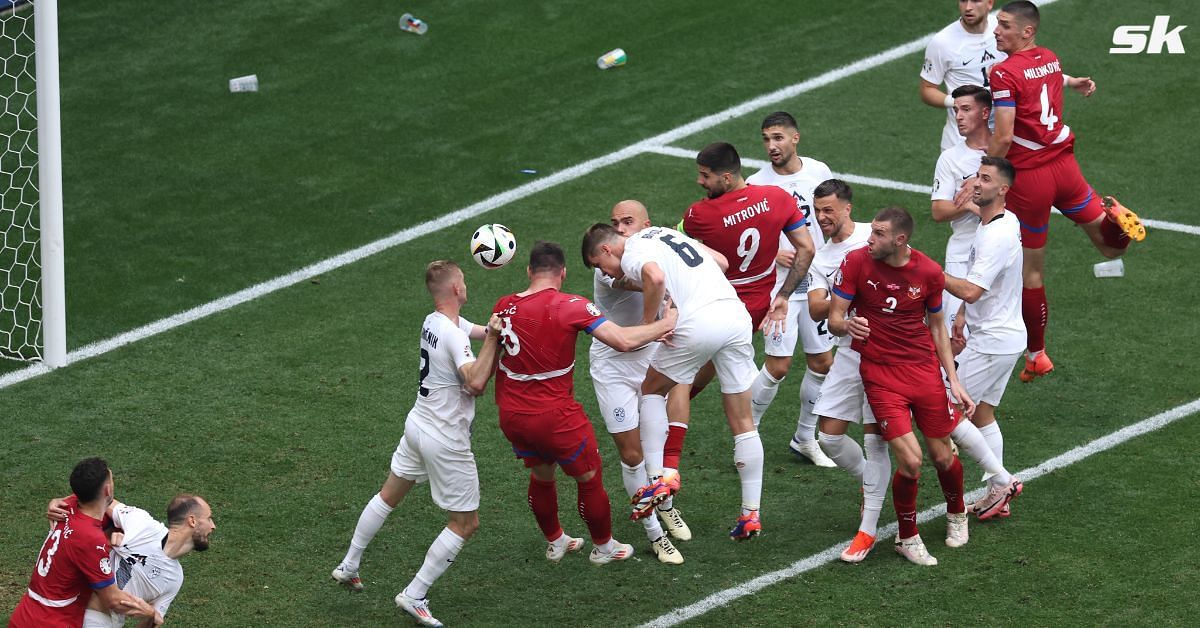 Jovic equalized with his 11th goal for Serbia...