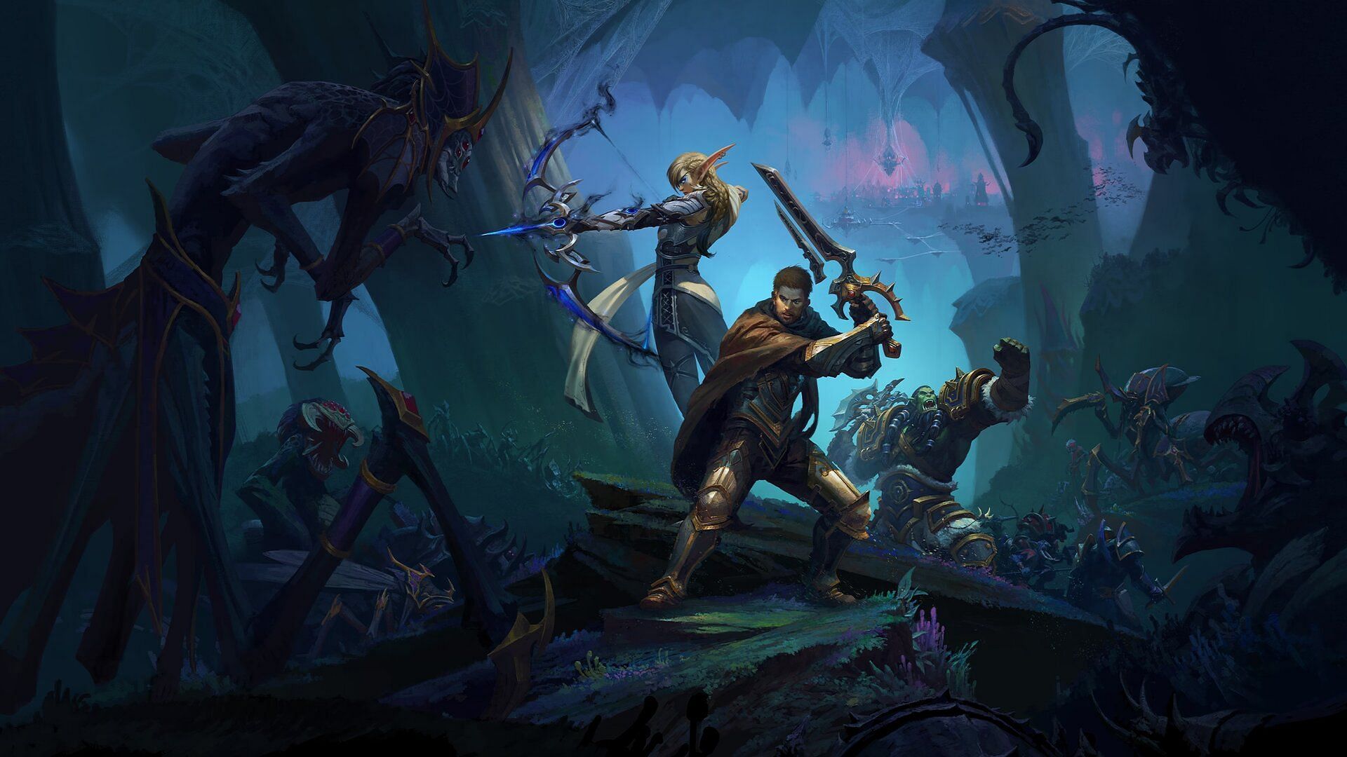 World of Warcraft features many noteworthy MMORPG elements (Image via Blizzard Entertainment)