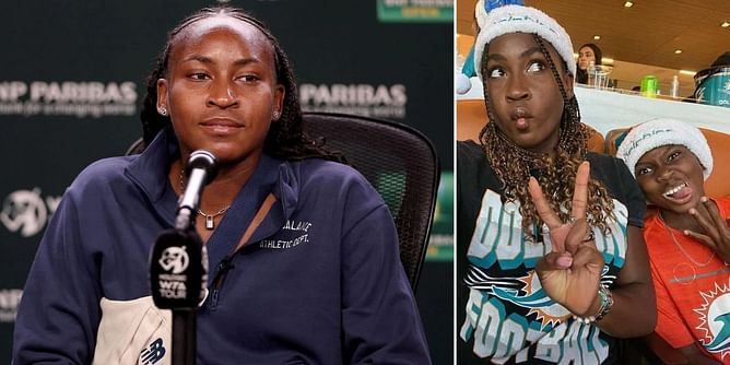 "Always photobombing but wouldn't have it any other way" - Coco Gauff shares sweet memories with younger brother Cameron on his 11th birthday