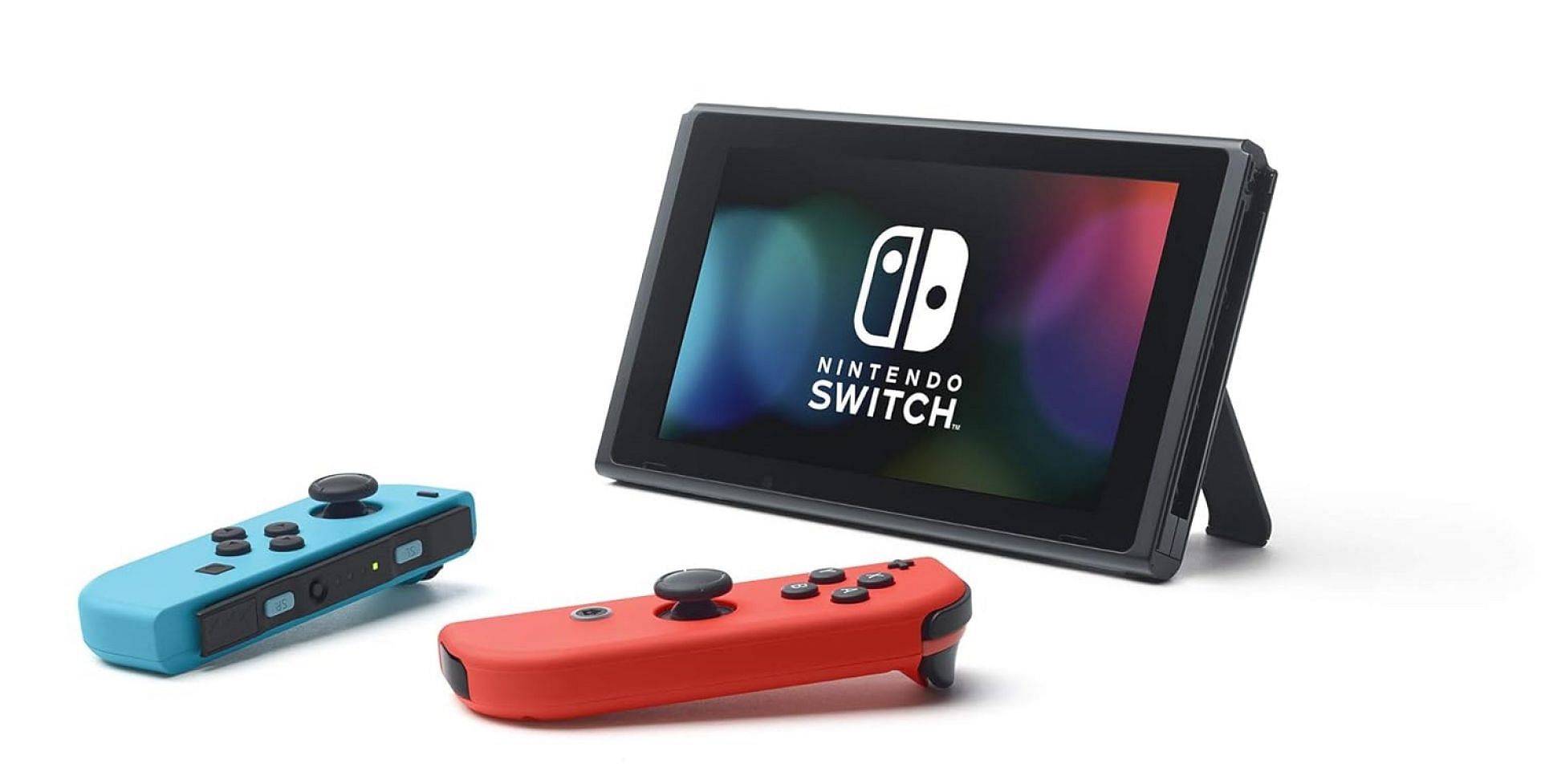 The Nintendo Switch with detachable controller (Image via Nintendo)