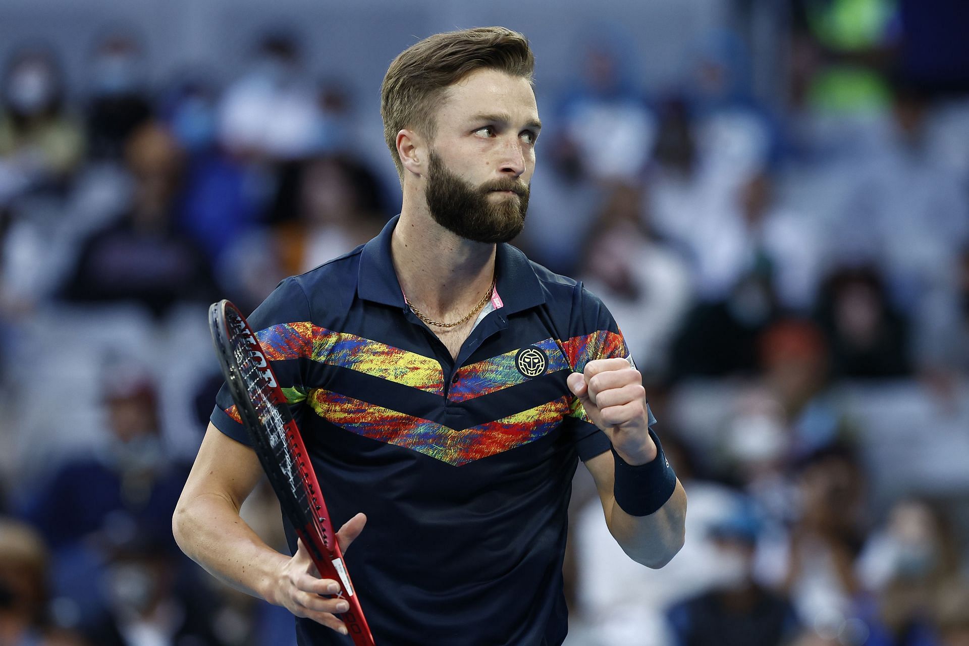 Liam Broady at the 2022 Australian Open