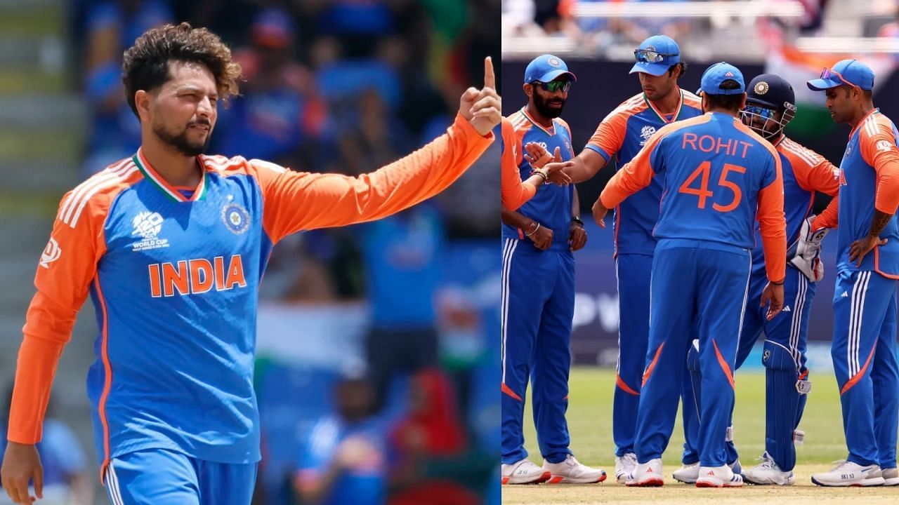 कुलदीप यादव ने रोहित शर्मा और विराट कोहली की जमकर की तारीफ (Photo Courtesy: ICC)                               
