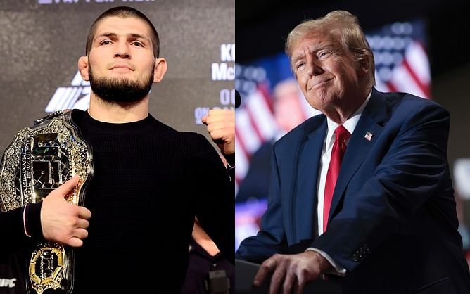 Donald Trump posts about Khabib Nurmagomedov after Gaza conversation at UFC 302