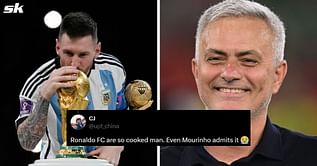 "Ronaldo FC are so cooked", "Has lost his credibility" - Fans react as Jose Mourinho makes claim about Lionel Messi