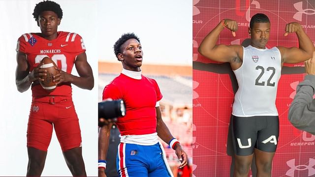 Chuck McDonald, Keelon Russell, Ty Haywood among other are scheduled to visit Alabama this weekend (Images via Instagram)