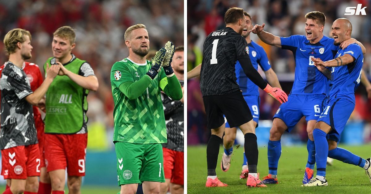 Denmark finished above Slovenia by the slimmest of margins.