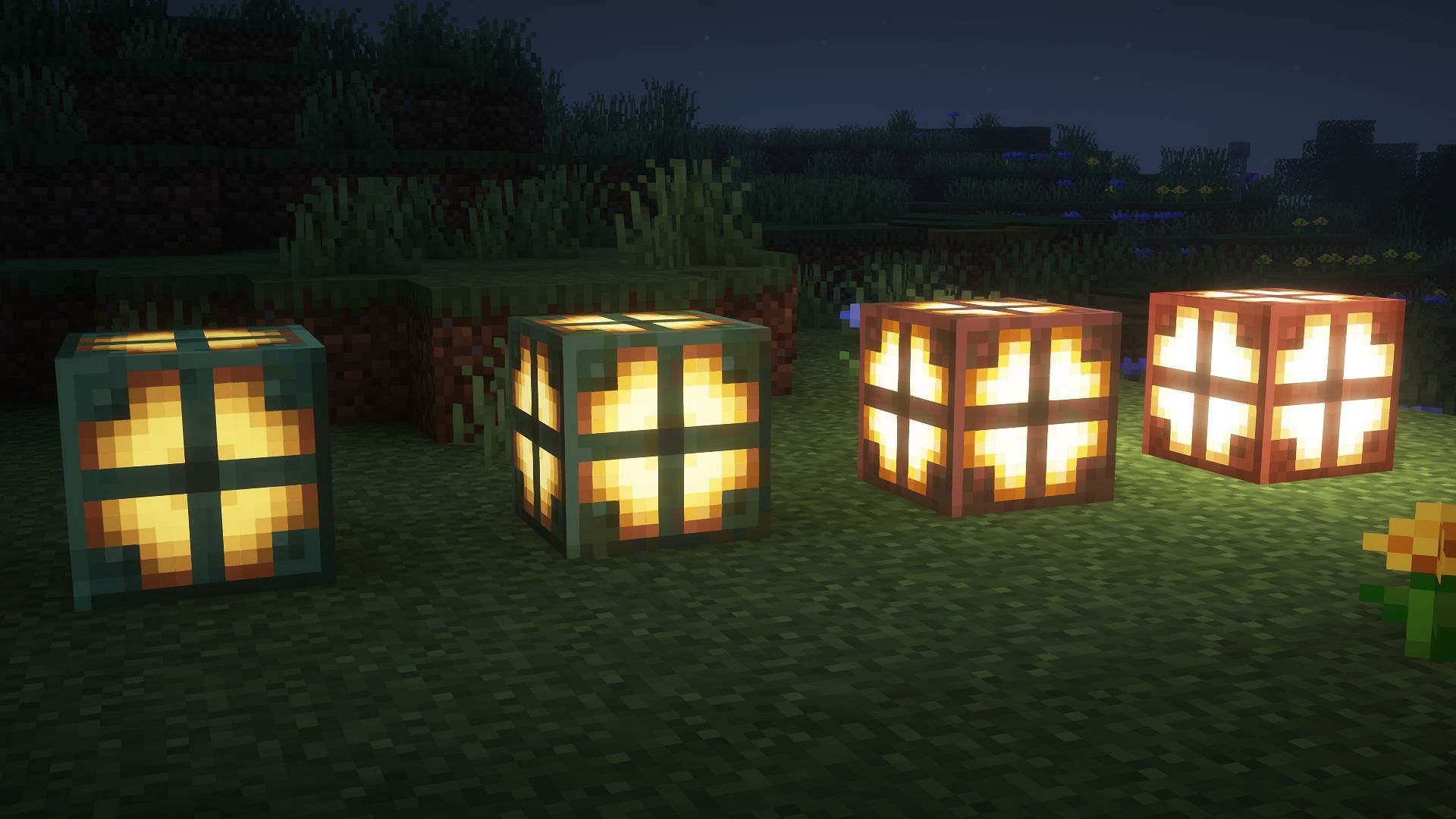 Four levels of oxidation (Image via Mojang)