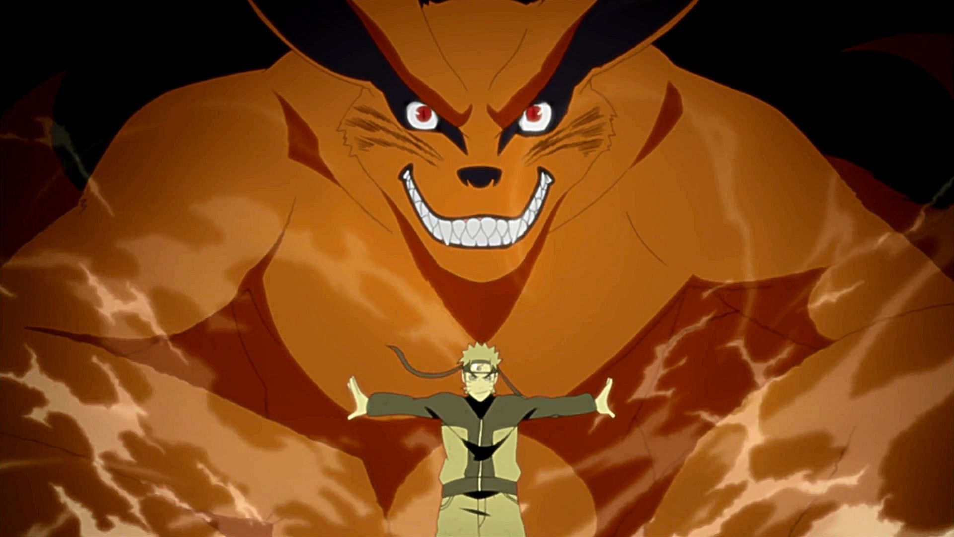 Uzumaki Naruto and Kurama (Image via Studio Pierrot)