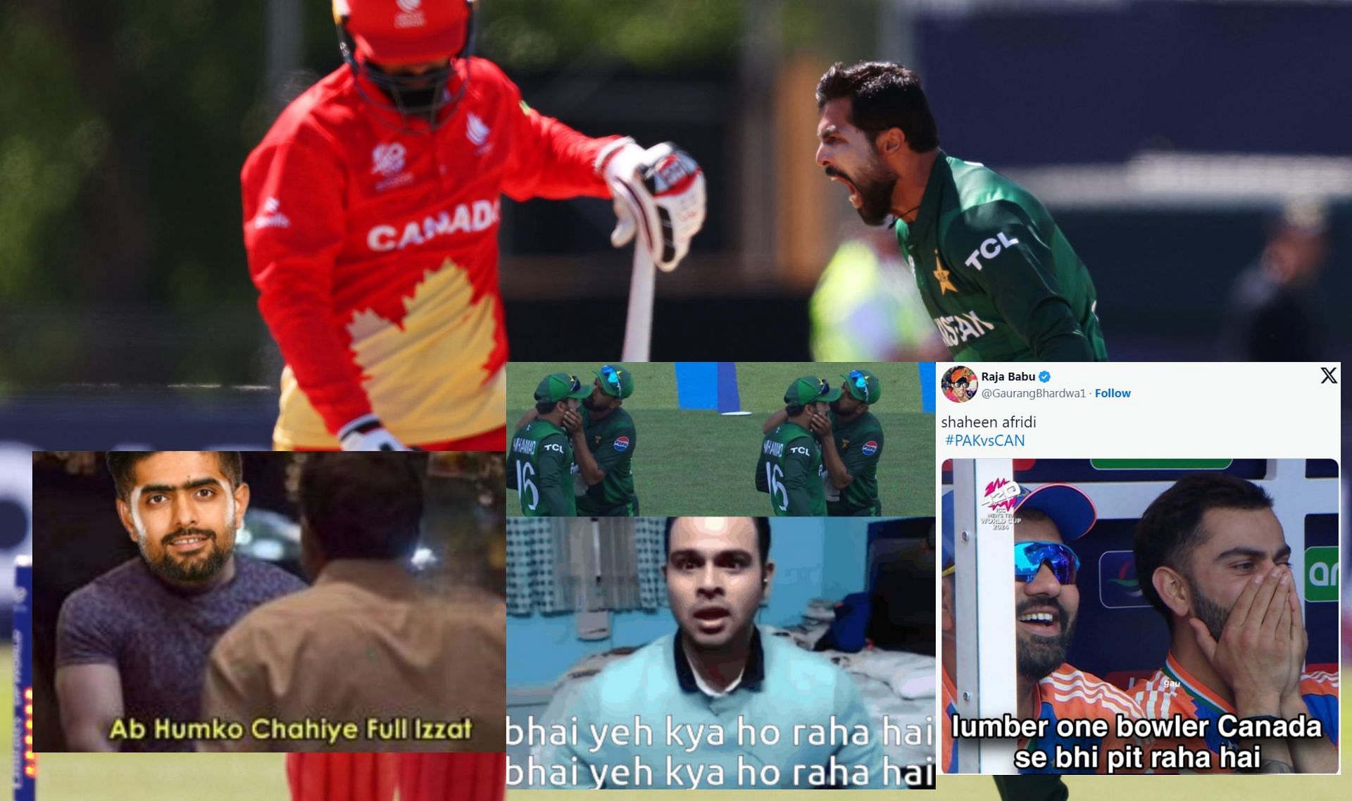 Top 10 funny memes from Canada vs Pakistan WC match. (Image credits: ICC)