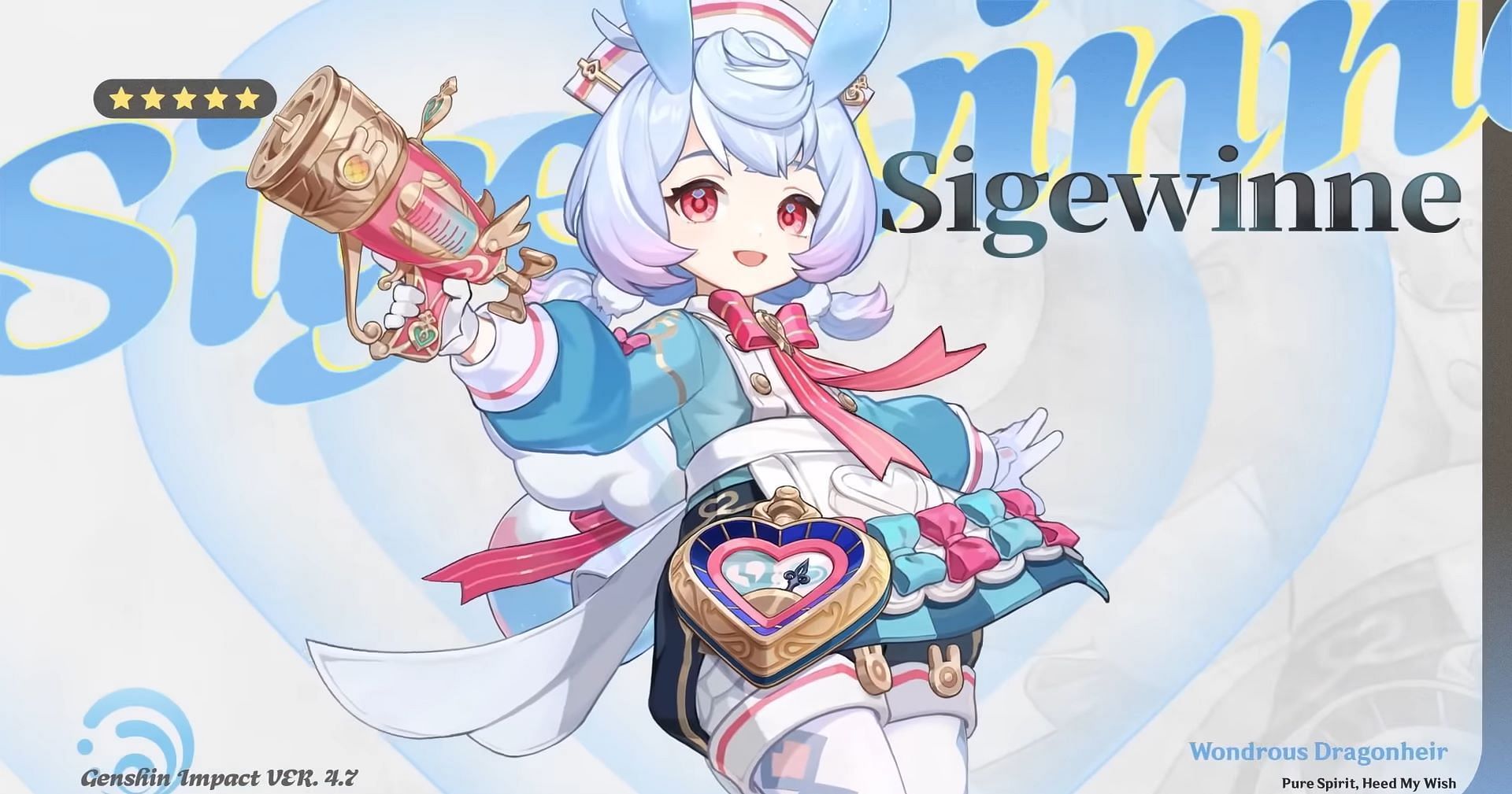 Sigewinne release date and countdown (Image via HoYoverse)