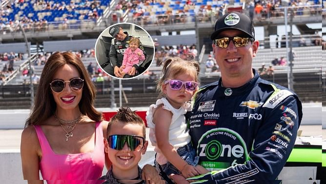 “From racing to painting nails, they adore you” - Kyle Busch’s wife Samantha posts adorable Father’s Day wish for the RCR driver