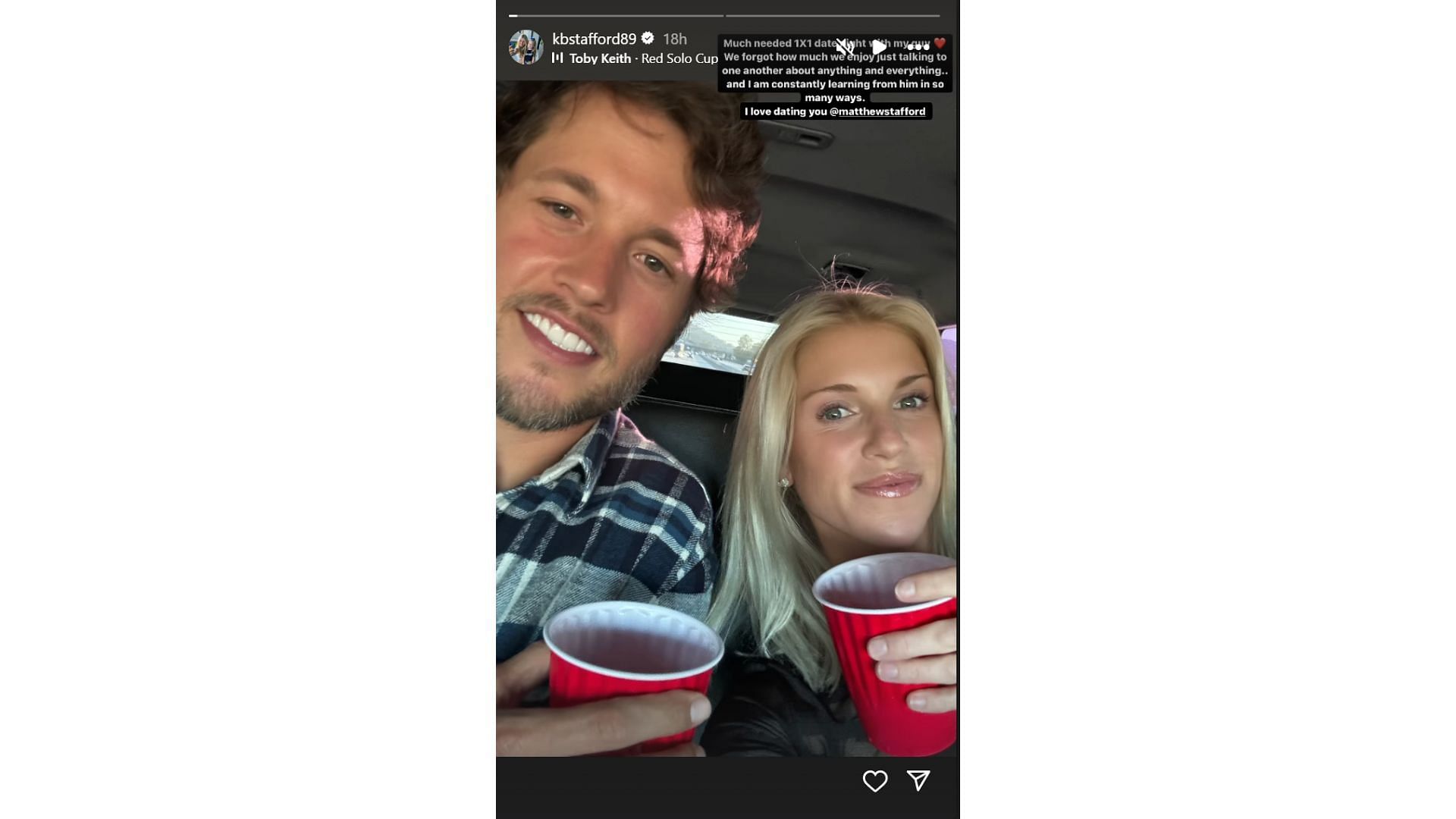 Matthew Stafford's Wife Kelly Shares Heartfelt Snippet From 'much ...