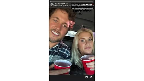 Kelly and Matthew Stafford on a date night out (From:@kbstafford89 Instagram)