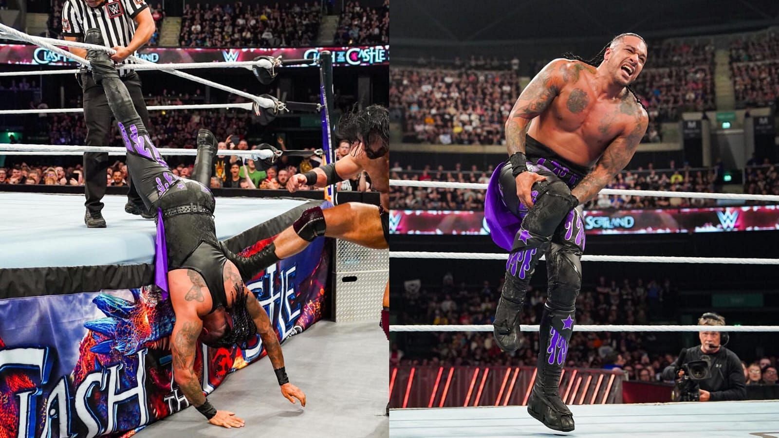 Damian Priest took on Drew McIntyre at Clash at the Castle 2024 [Images courtesy wwe.com]