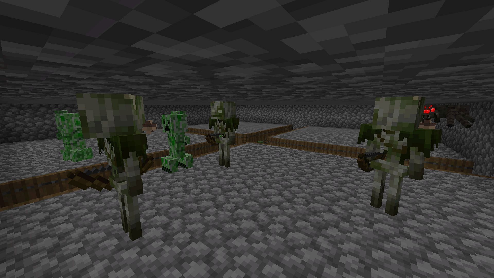 Bogged found within the spawn chamber (Image via Mojang)