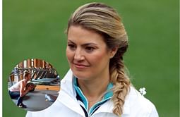 Amanda Balionis shows off her workout routine inspired by her boxing coach