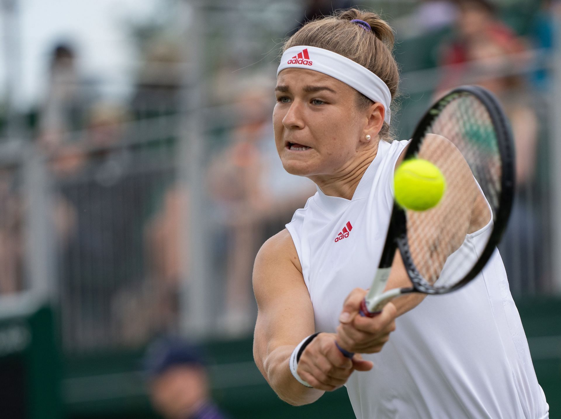 Karolina Muchova at Wimbledon 2021