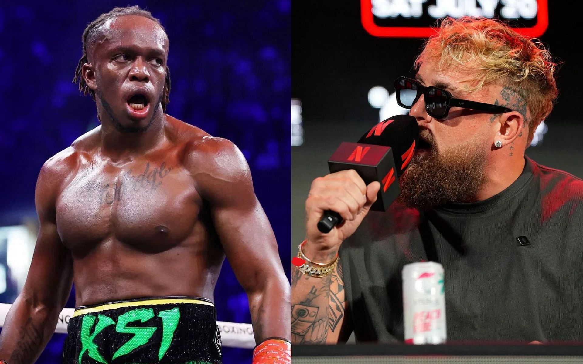 Jake Paul and KSI rekindle feud on social media [Image courtesy: Getty Images]