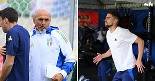 “There’s no point in him playing” - Italy coach Luciano Spalletti hits out at Arsenal midfielder Jorginho during Euro 2024 loss to Spain