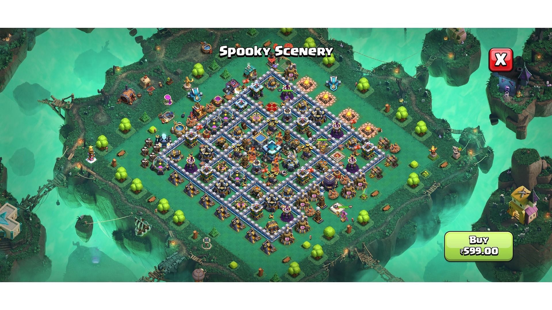 Spooky scenery (Image via Supercell)
