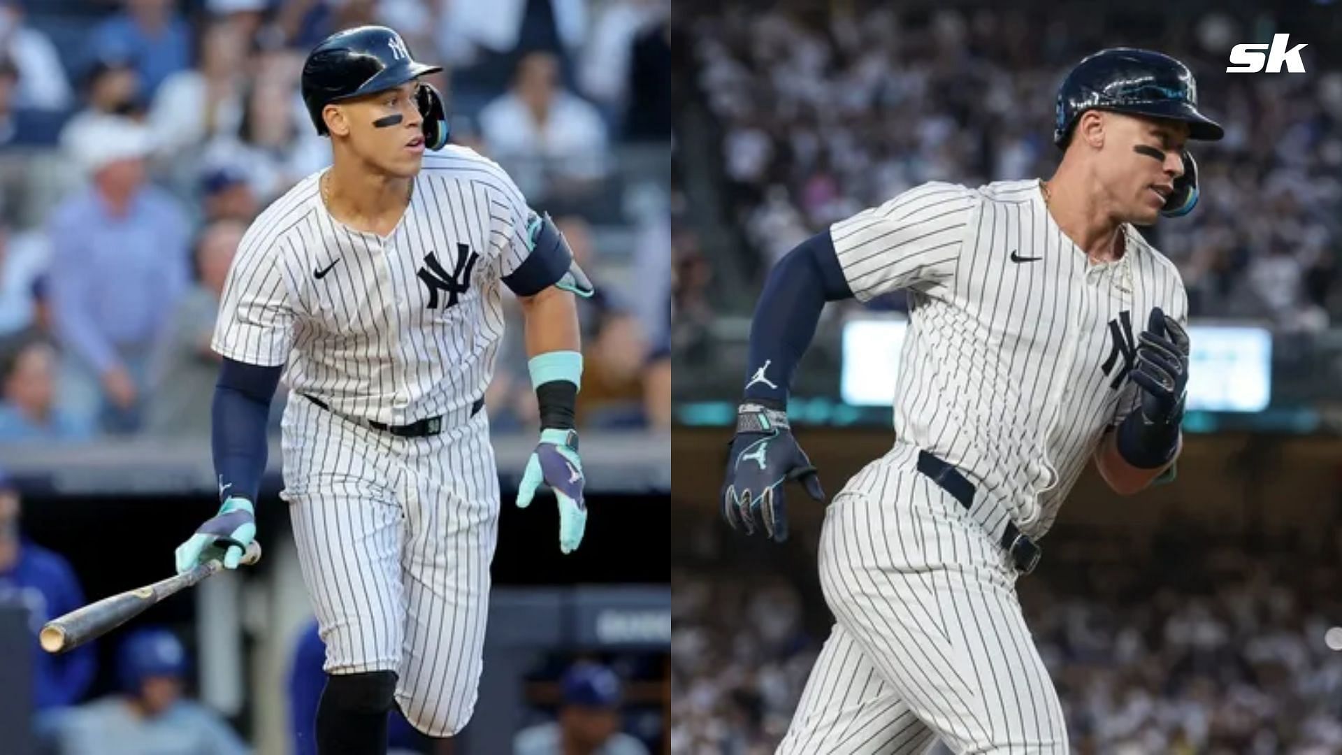 Where does Aaron Judge rank on the Yankees all-time home run list?