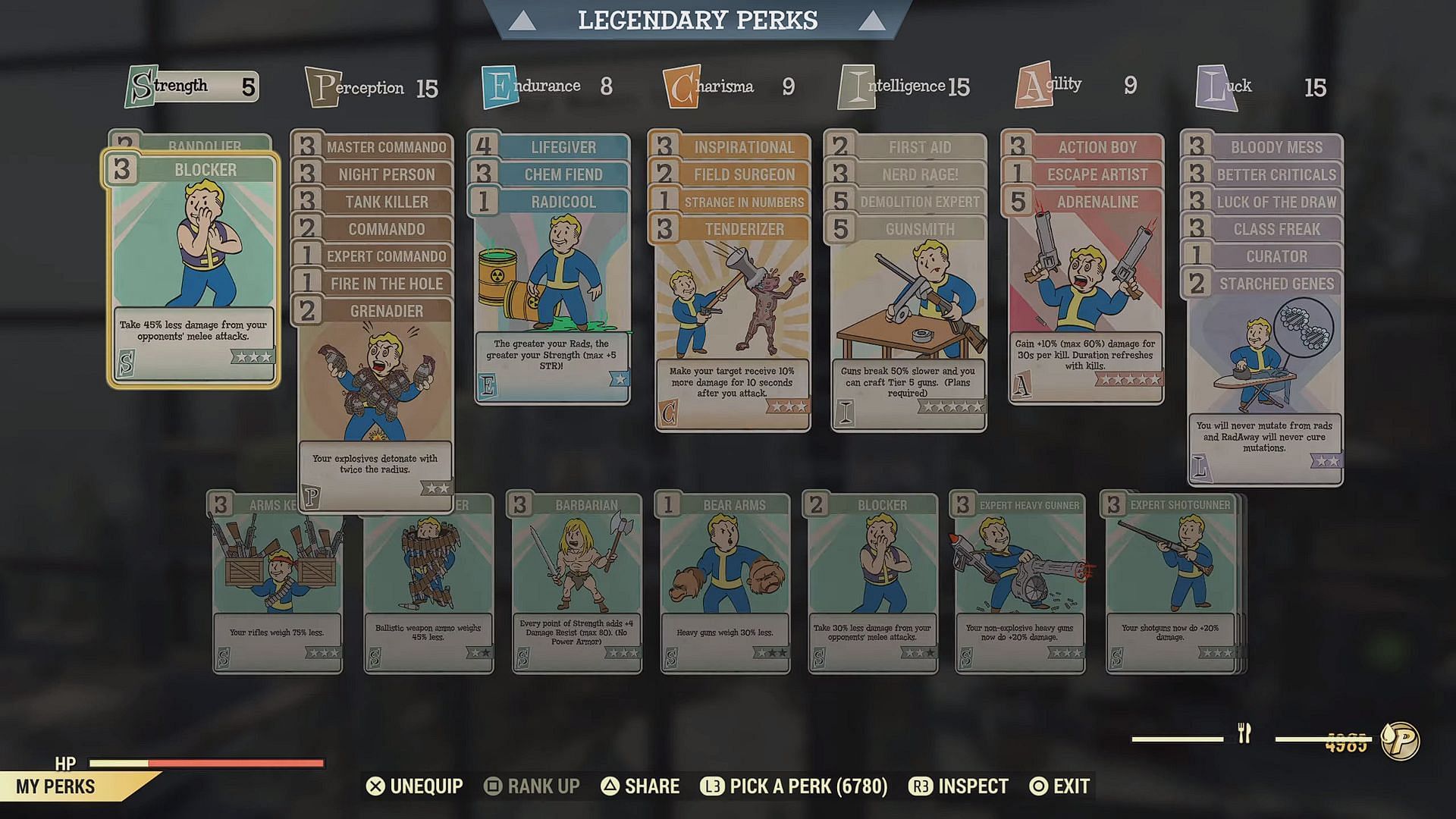 The best perks for the build (Image via Bethesda/YouTube: MrWesTek)