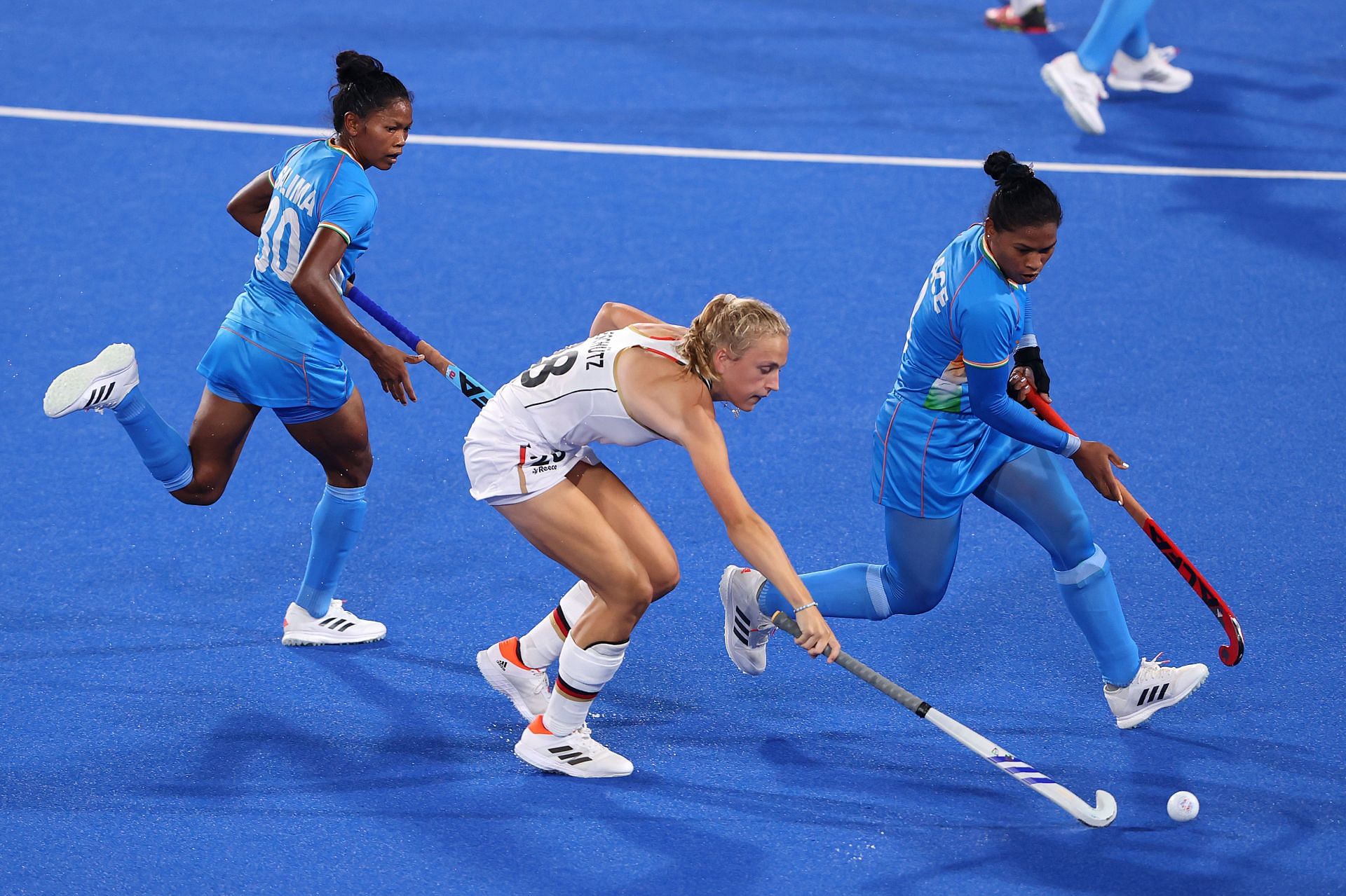 Germany v India - Hockey - Olympics: Day 3