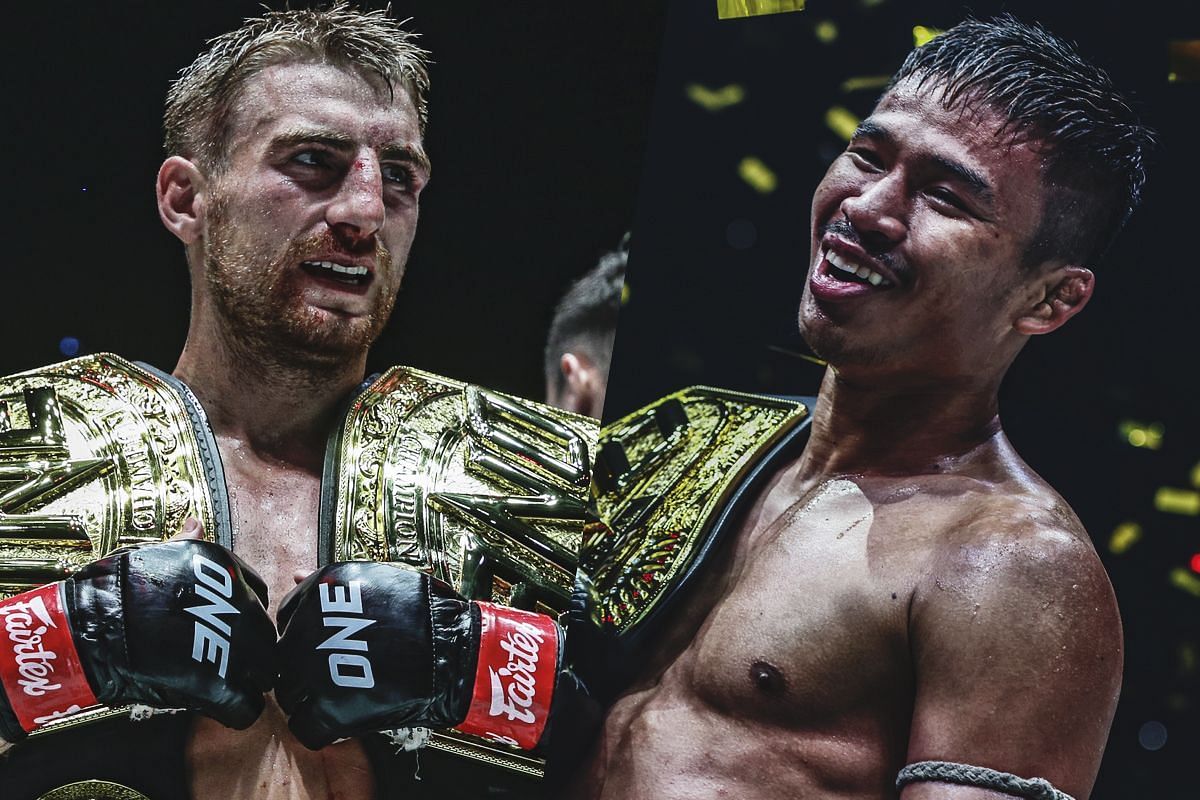 Jonathan Haggerty and Superlek Kiatmoo9 - Photo by ONE Championship