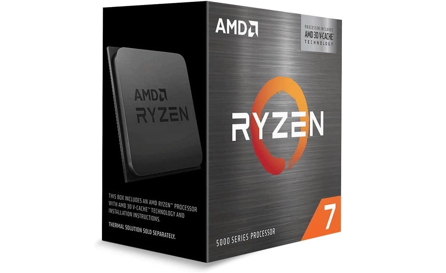 Ryzen 5000X3D series CPU box (Image via AMD)