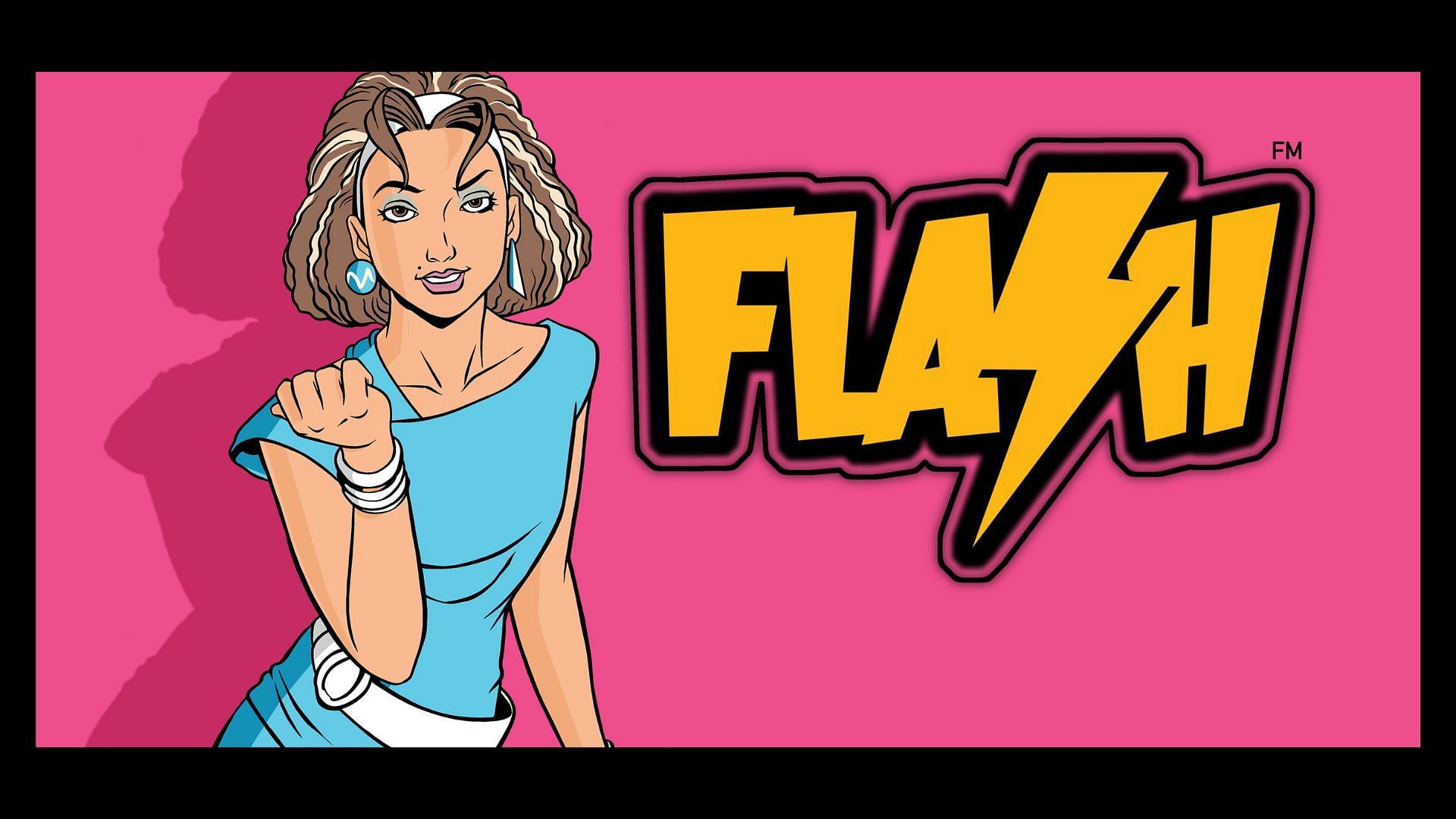 Flash FM is one of GTA Vice City&#039;s most popular radio stations (Image via Rockstar Games)