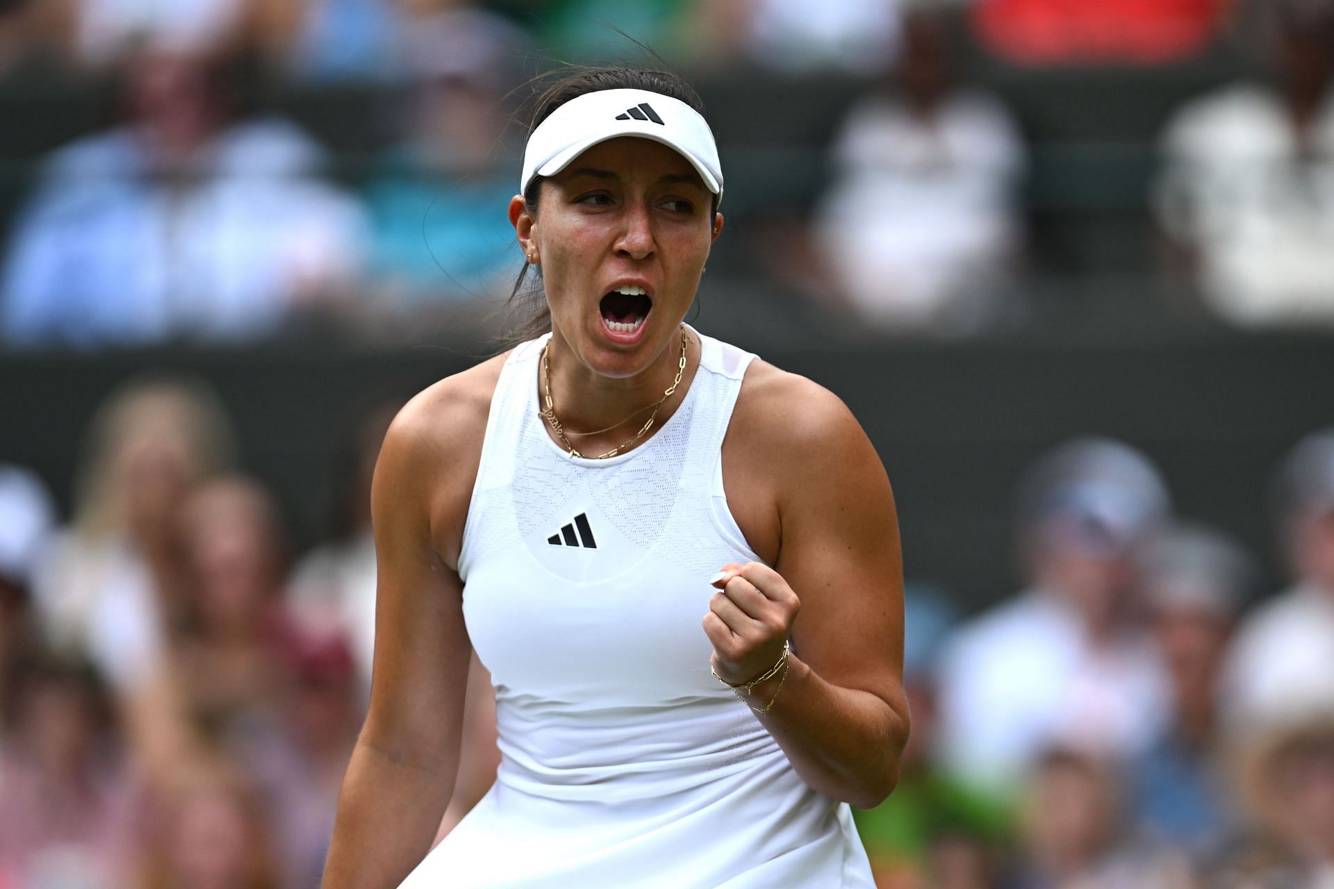 Jessica Pegula made the quarterfinals at the 2023 Wimbledon.