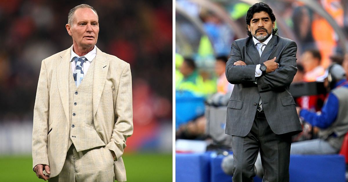 Paul Gascoigne recalls hilarious Diego Maradona story