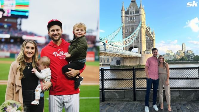 In Photos: Trea Turner & wife Kristen travel to London for Phillies vs. Mets clash despite being placed on IL, visit iconic landmarks post-game