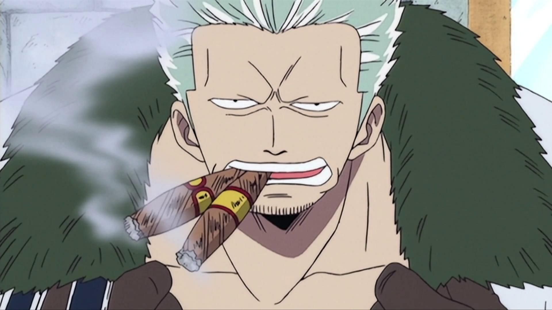 &quot;White Hunter&quot; Smoker (Image via Toei Animation)